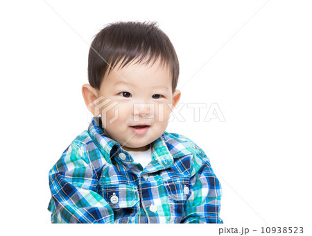 Asian baby boy portrait 10938523