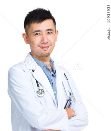 Young male doctor portrait 10938932
