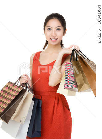 Asia shopping girl 10941008