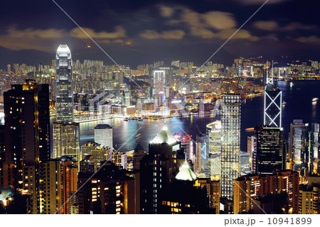 Hong Kong from the peak Hong Kong from the peak 10941899