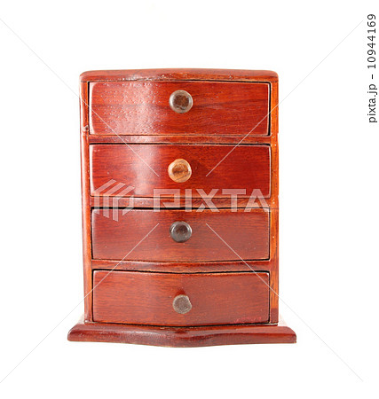 wooden cabinet on white wooden cabinet on white 10944169