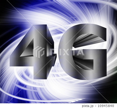4G network symbol 10945840