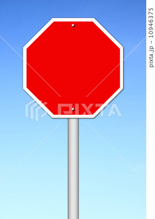 red blank sign red blank sign 10946375
