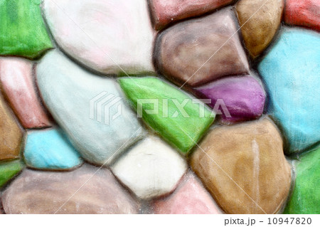 colorful stone wall 10947820