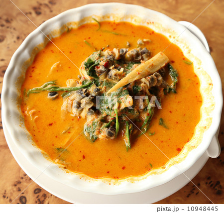 river snail curry Thai food 10948445