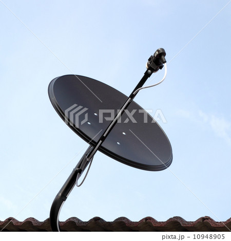 Satellite dish on the roof Satellite dish on the roof 10948905