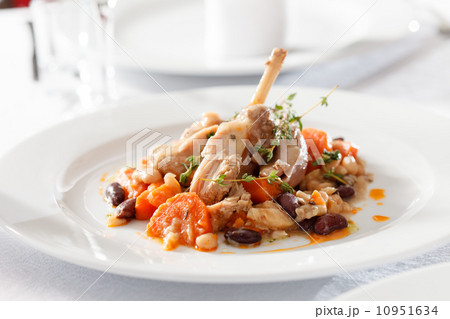 rabbit with vegetables rabbit with vegetables 10951634
