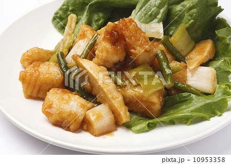 イカと野菜のXO醤炒め 10953358