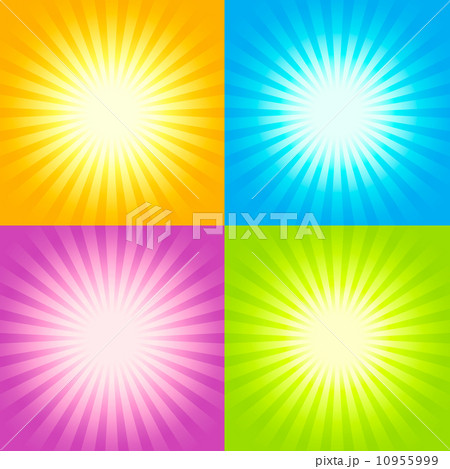 Set of Sunburst backgrounds 10955999