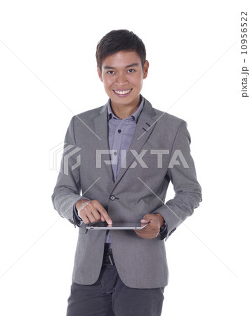 young business male with studio white background young business male with studio white background 10956522