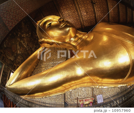ワット・ポー大寝釈迦仏 10957960