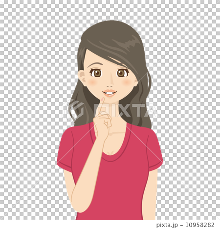 若い女性（ジェスチャーシリーズ） 10958282