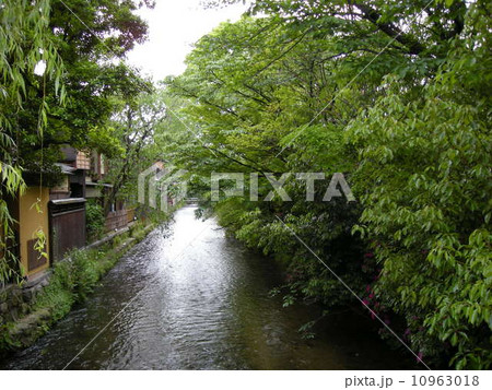 ゆっくりした川の流れ 10963018