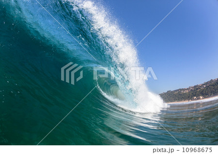Inside Ocean Wave Swimming Inside Ocean Wave Swimming 10968675