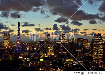 東京タワー夕景1 東京タワー夕景1 10970317