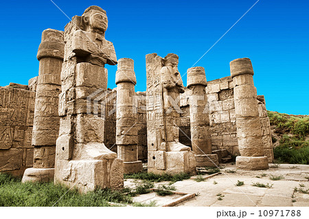 Ancient ruins of Karnak temple in Egypt Ancient ruins of Karnak temple in Egypt 10971788