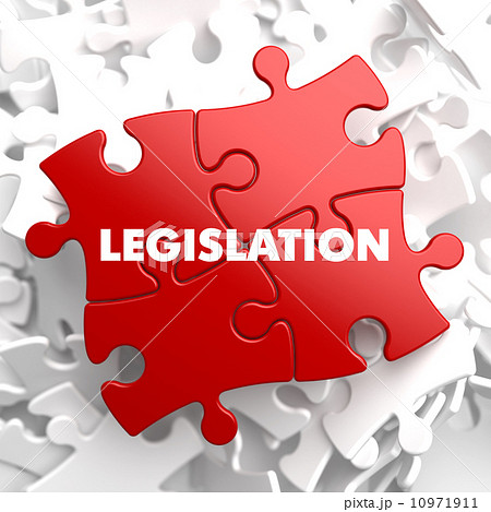 Legislation on Red Puzzle. 10971911