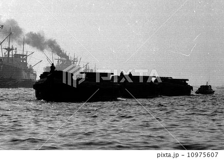 東京湾 だるま船 1962年撮影の写真素材 [10975607] - PIXTA