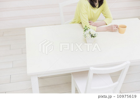 ティータイムの女性 10975619