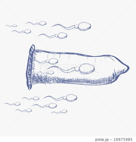Illustration of condom 10975985