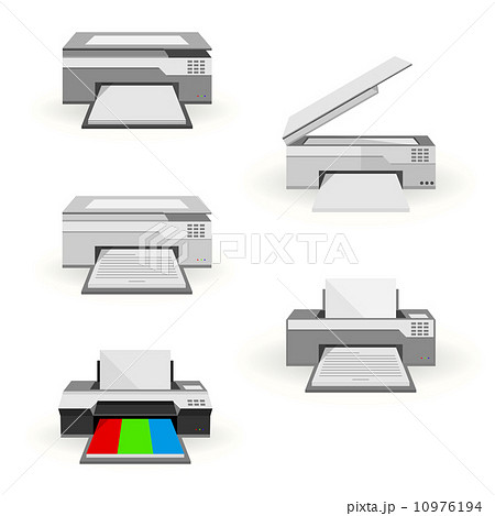 Flat illustration of peripheral Flat illustration of peripheral 10976194