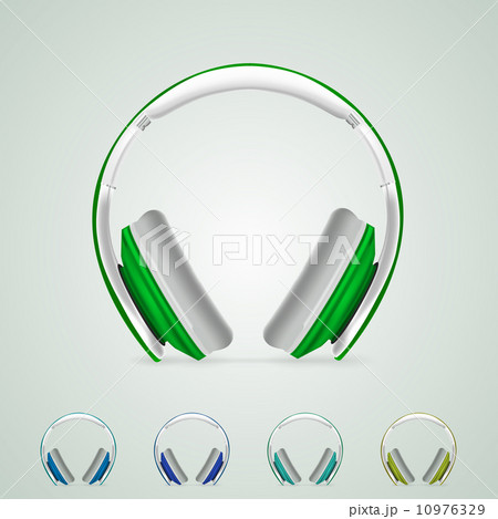 Illustration of headphones 10976329