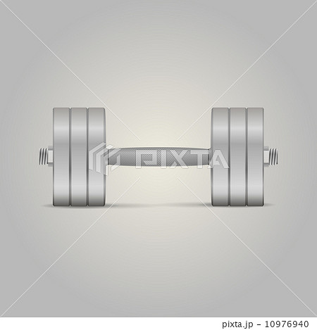 Illustration of dumbbell 10976940