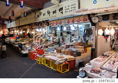 韓国 ソウル 広蔵市場 韓国 ソウル 広蔵市場 10978132