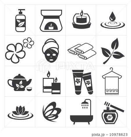 icon spa and massage icon spa and massage 10978623