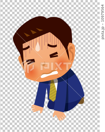 落ち込むビジネスマン 10979564