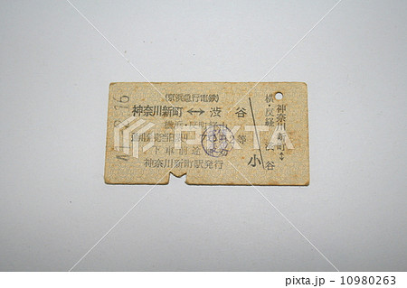 京急線から東急線への乗り入れ硬券切符 京急線から東急線への乗り入れ硬券切符 10980263