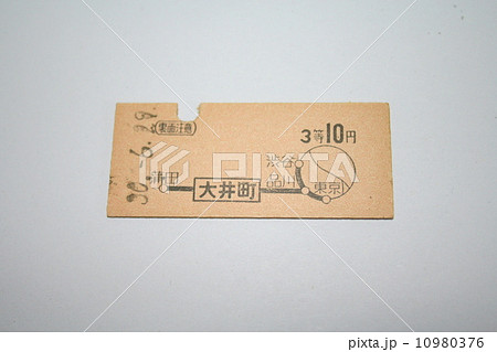 京浜東北線の硬券切符 10980376
