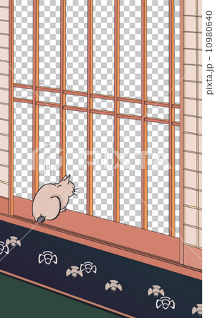 歌川広重　名所江戸百景　浅草田甫酉の町詣のイメージイラスト 10980640