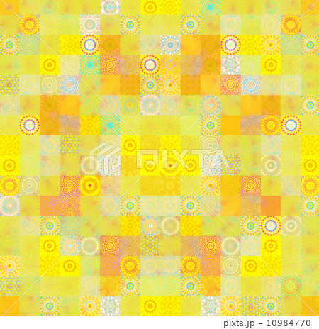 Color background with abstract mosaic 10984770