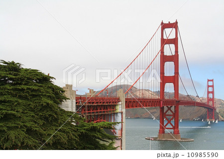 Golden Gate Bridge at summer in San Francisco Golden Gate Bridge at summer in San Francisco 10985590