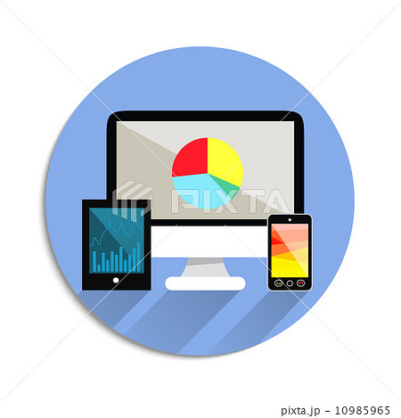 Electronic technology devices icon 10985965