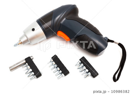 a cordless screwdriver a cordless screwdriver 10986382