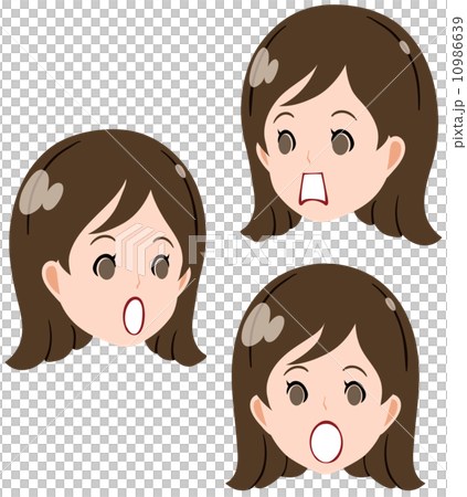 母　驚く 10986639