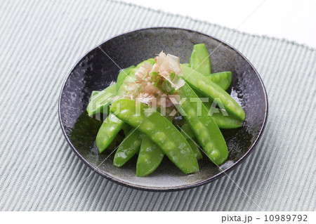 絹さやのおひたし1 10989792