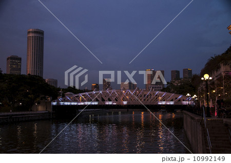 91434　シンガポール　マリーナ地区　カベナ橋 10992149