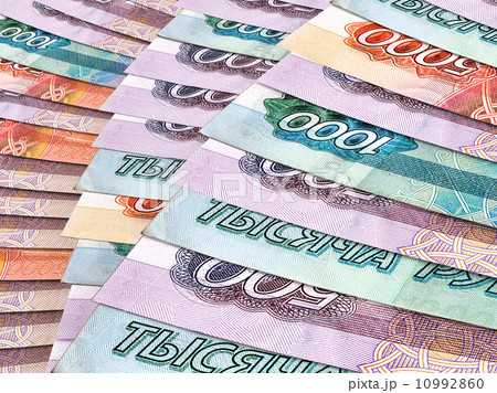 Russian currency 10992860