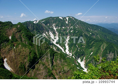 浅草岳　鬼ガ面山　越後百山 10993744