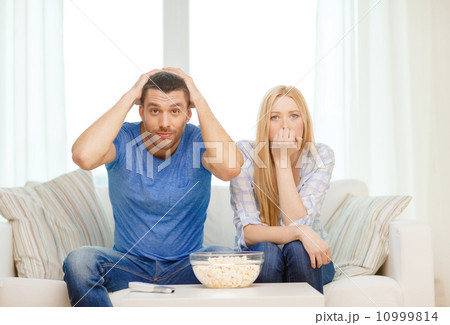 upset couple after sports team loss upset couple after sports team loss 10999814