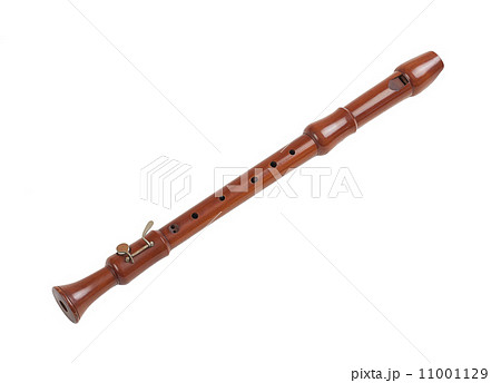 wooden recorder  11001129