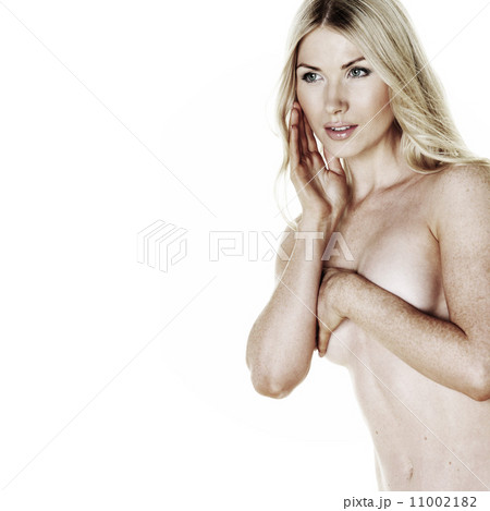 nude woman on white 11002182