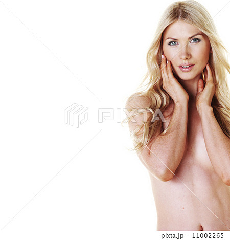 nude woman on white 11002265