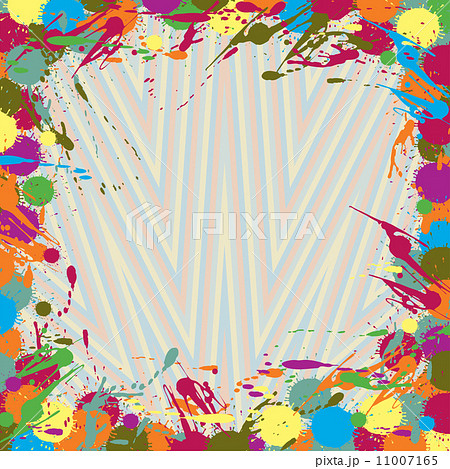 Abstract artistic Background forming blots. Vector 11007165