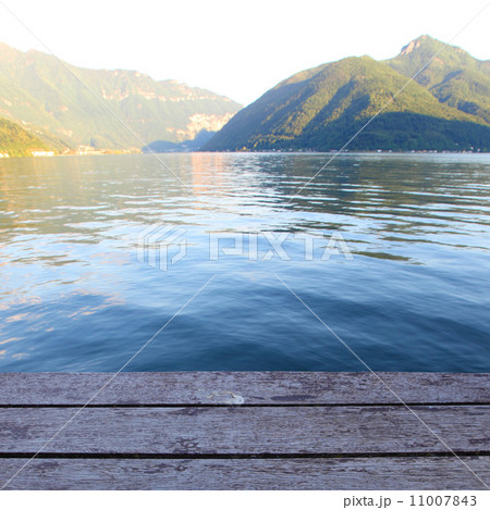night lugano lake landscape night lugano lake landscape 11007843