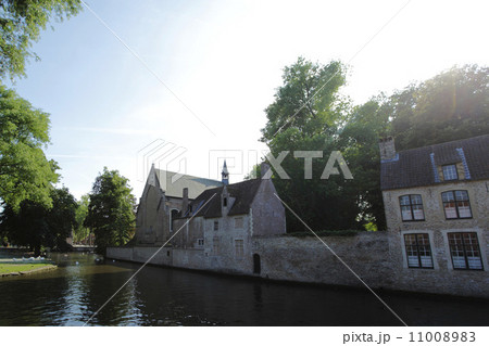 Beguinage in Bruges, Belgium 11008983