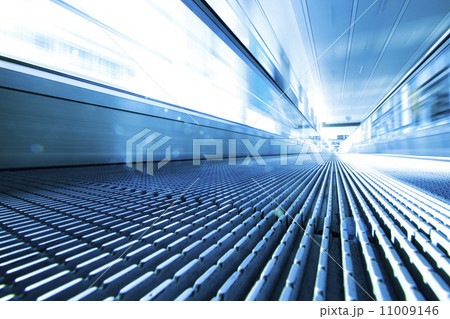 Moving escalator Moving escalator 11009146